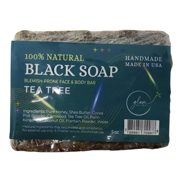 100% Natural Black Soap