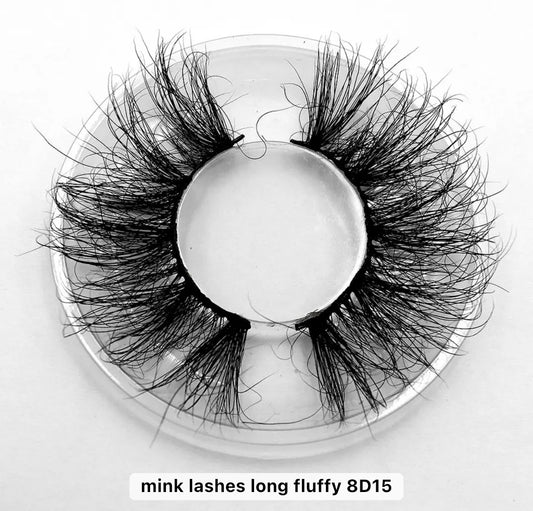 Mink Lashes- Long Fluffy