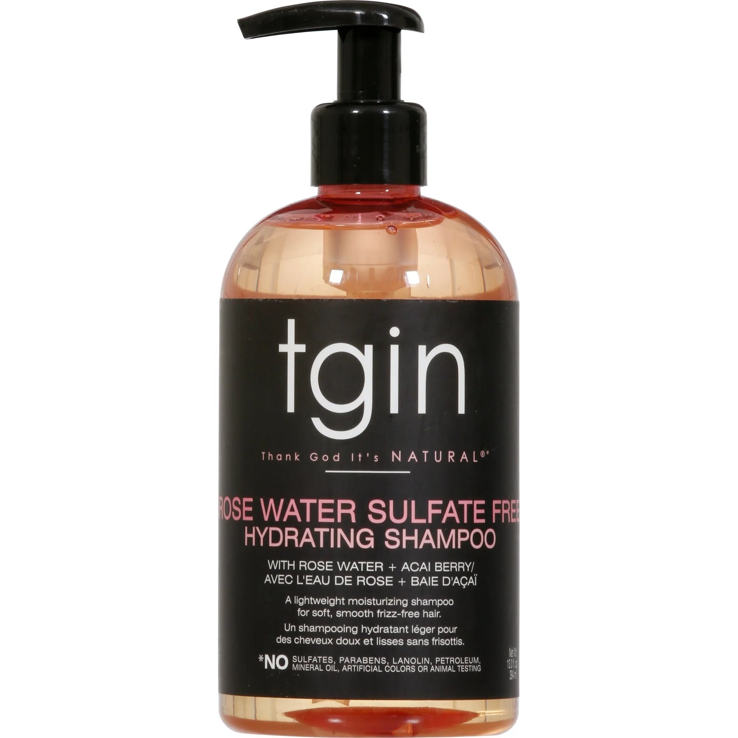 Tgin Rose Water Hyrdrating Shampoo