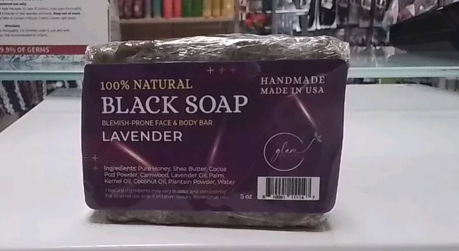 100% Natural Black Soap