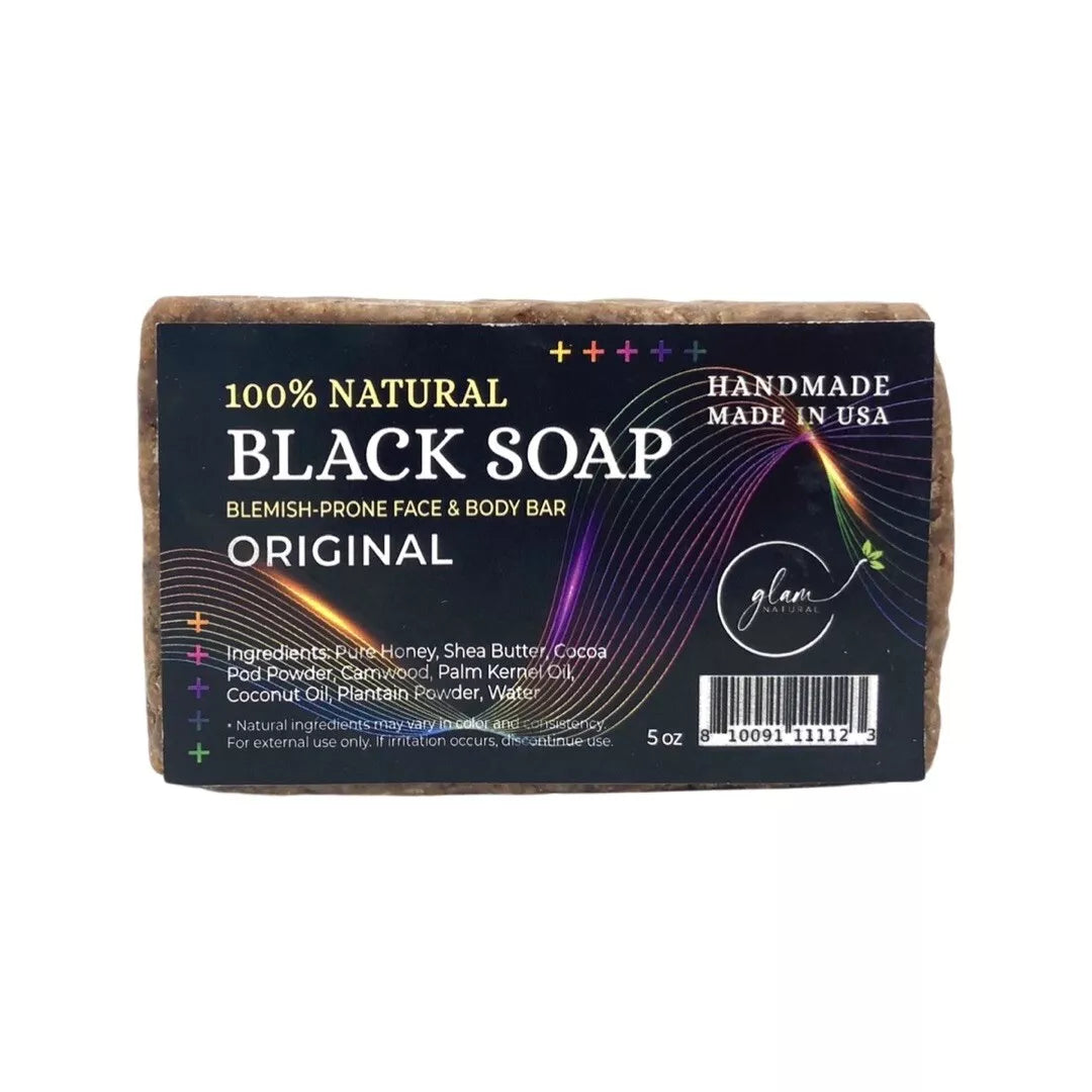 100% Natural Black Soap